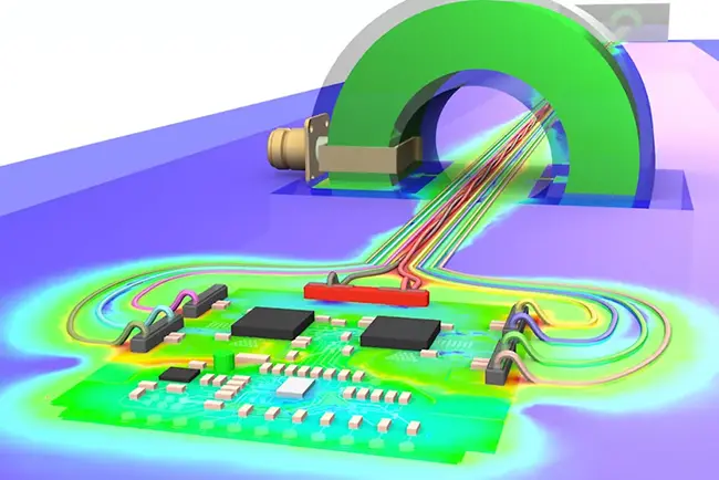 ANSYS HFSS شبیه سازی میدان های الکترومغناطیسی