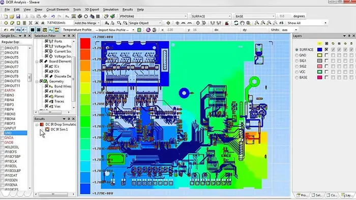 ANSYS SIwave تحلیل الکترومغناطیسی